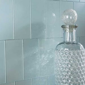 Aspect 3x6 Glass Tiles in Glacier