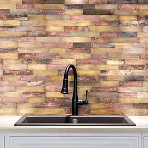 Aspect Distressed Metal Tiles in Aged Copper