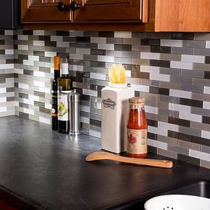 Aspect Matted Glass Tiles in Rustic Clay