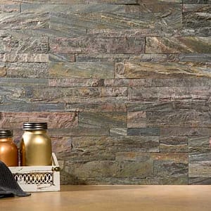 Aspect Stone Backsplash Tile in Weathered Quartz Aspect Stone Backsplash Tile in Weathered Quartz