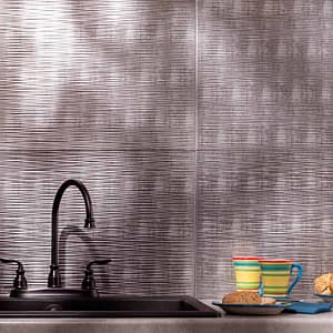 Fasade Backsplash in Ripple