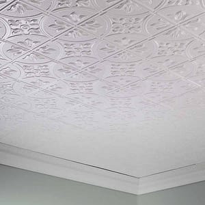 Fasade Ceiling Tile in Traditional 2