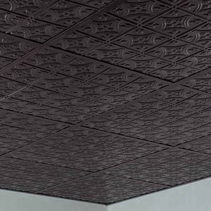 Fasade Ceiling Tile in Traditional 1