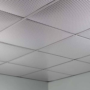 Fasade Ceiling Tile in Square