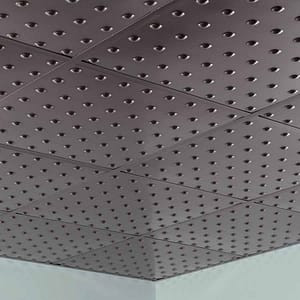 Fasade Ceiling Tile in Dome