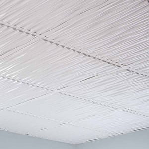 Fasade Ceiling Tile in Dunes