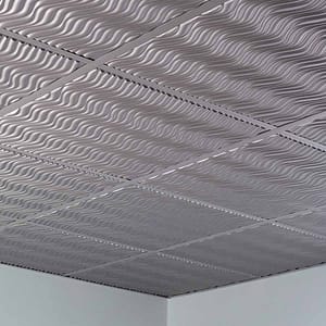 Fasade Ceiling Tile in Current