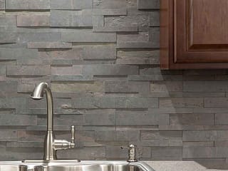 Aspect Stone Backsplash Tiles in Riased Kilnstone