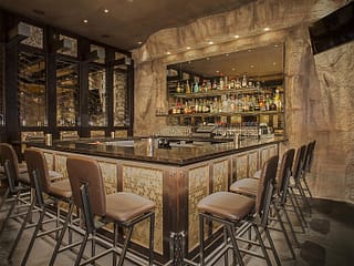 Honeycomb Matted Metal in Champagne