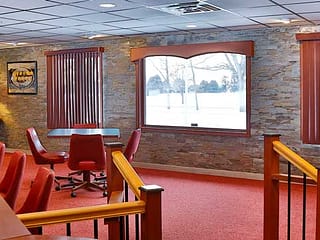 Stone Backsplash in Weathered Quartz