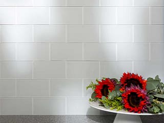Aspect 3x6 Glass Tiles in Frost