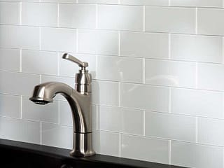 Aspect 3x6 Glass Tiles in Frost