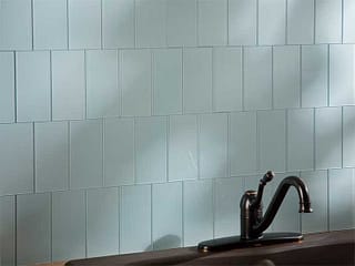 Aspect 3x6 Glass Tiles in Glacier