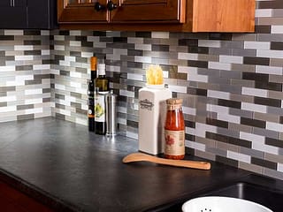 Aspect Matted Glass Tiles in Rustic Clay