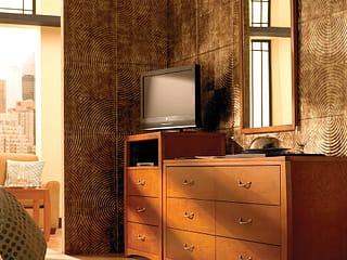 Echo wall panel in Bermuda Bronze