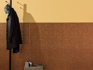 Hammered wall panel in Antique Bronze