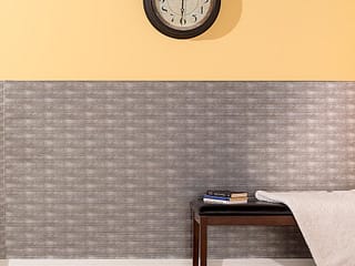 Rib wall panel in Crosshatch Silver