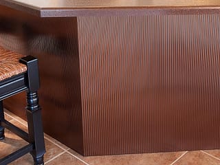 Rib wall panel in Oil-Rubbed Bronze