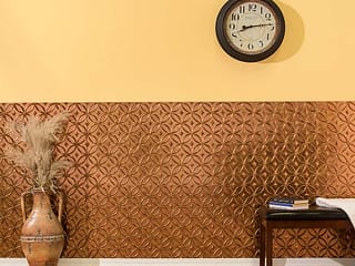 Rings wall panel in Antique Bronze