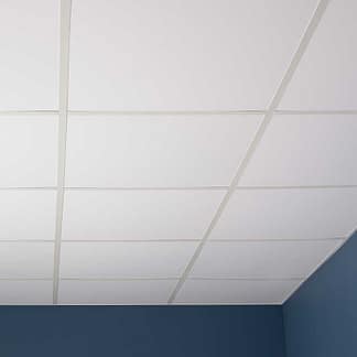 Smooth Pro series tiles in white - installed
