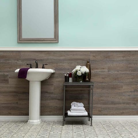 Palisade Wall Planks in Natural Oak