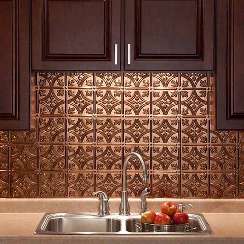 Fasade Backsplash - Traditional 1 in Oil-Rubbed Bronze