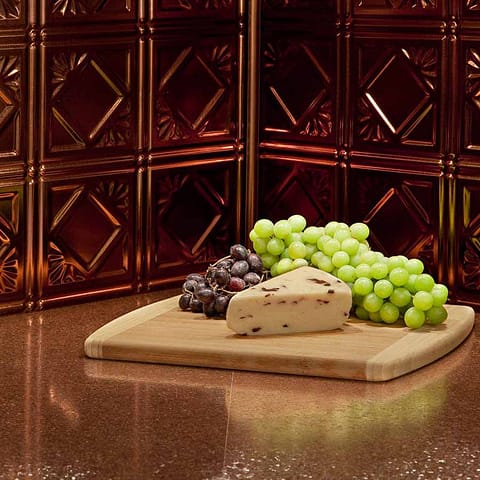 Fasade Backsplash - Traditional 4 in Oil-Rubbed Bronze