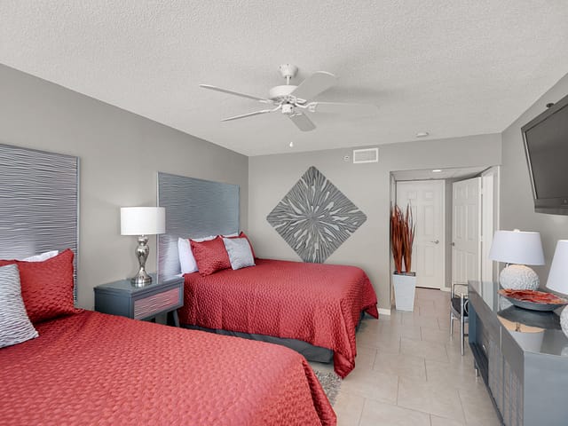 Barefoot Beach Rentals Wall Panel Waves Horizontal in Brushed Aluminum