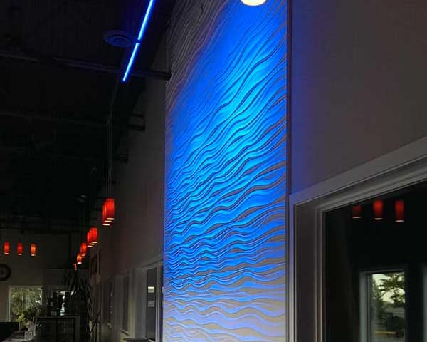 Bubbles, Waves in Gloss White