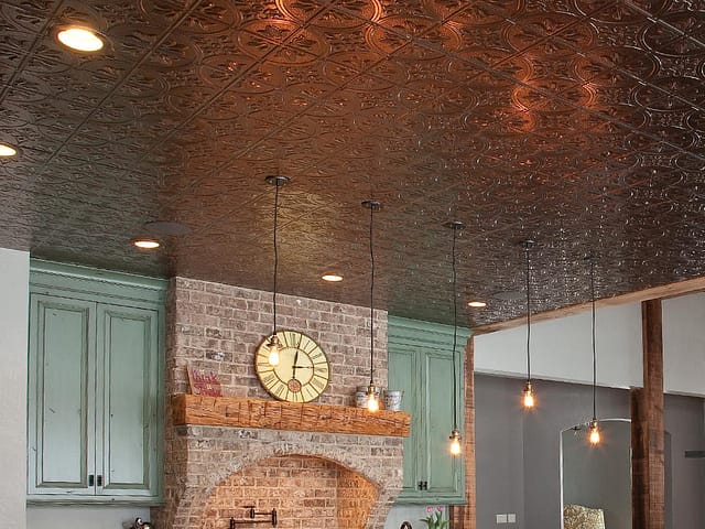 Traditional 2 ceiling in Brushed Nickel