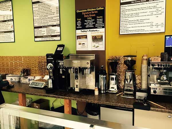 Chocolate Chicken Coffee, Traditional 1 in Polished Copper