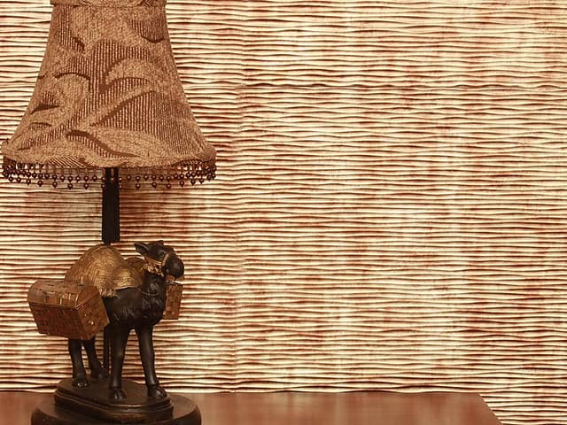 Dunes wall panel in Bermuda Bronze