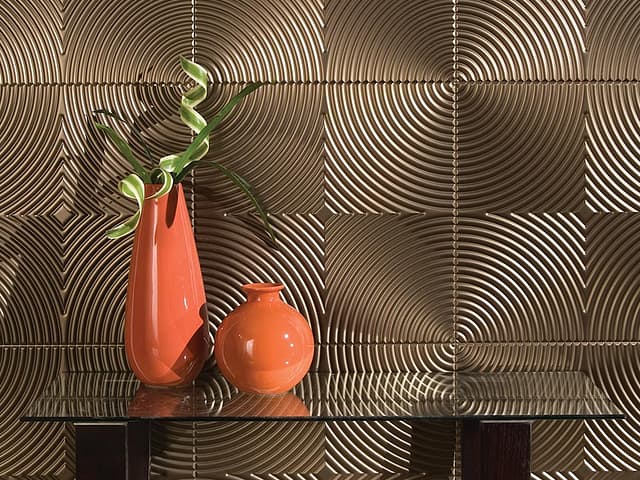 Echo wall panel in Oil-Rubbed Bronze