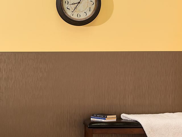 Ripple wall panel in Argent Bronze