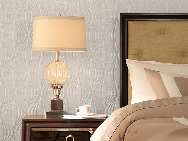 Shallot wall panel in Matte White