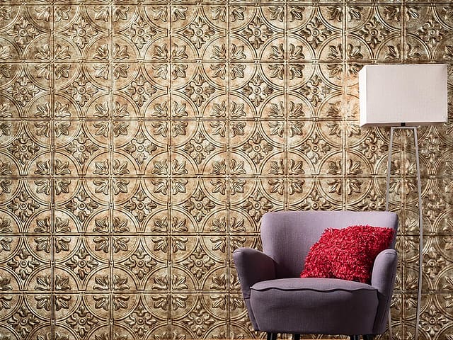 Traditional 2 wall panel in Bermuda Bronze