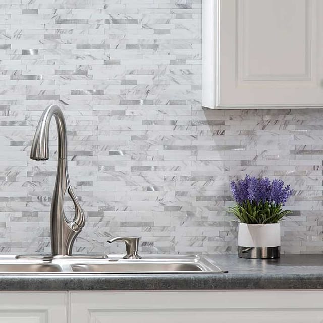 Aspect Collage Tiles in Marble Shine