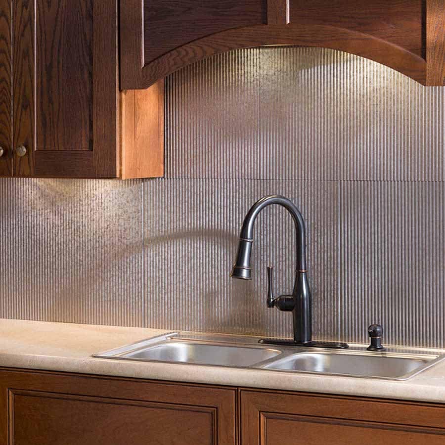 Fasade Backsplash in Rib 1 Fasade Backsplash in Rib