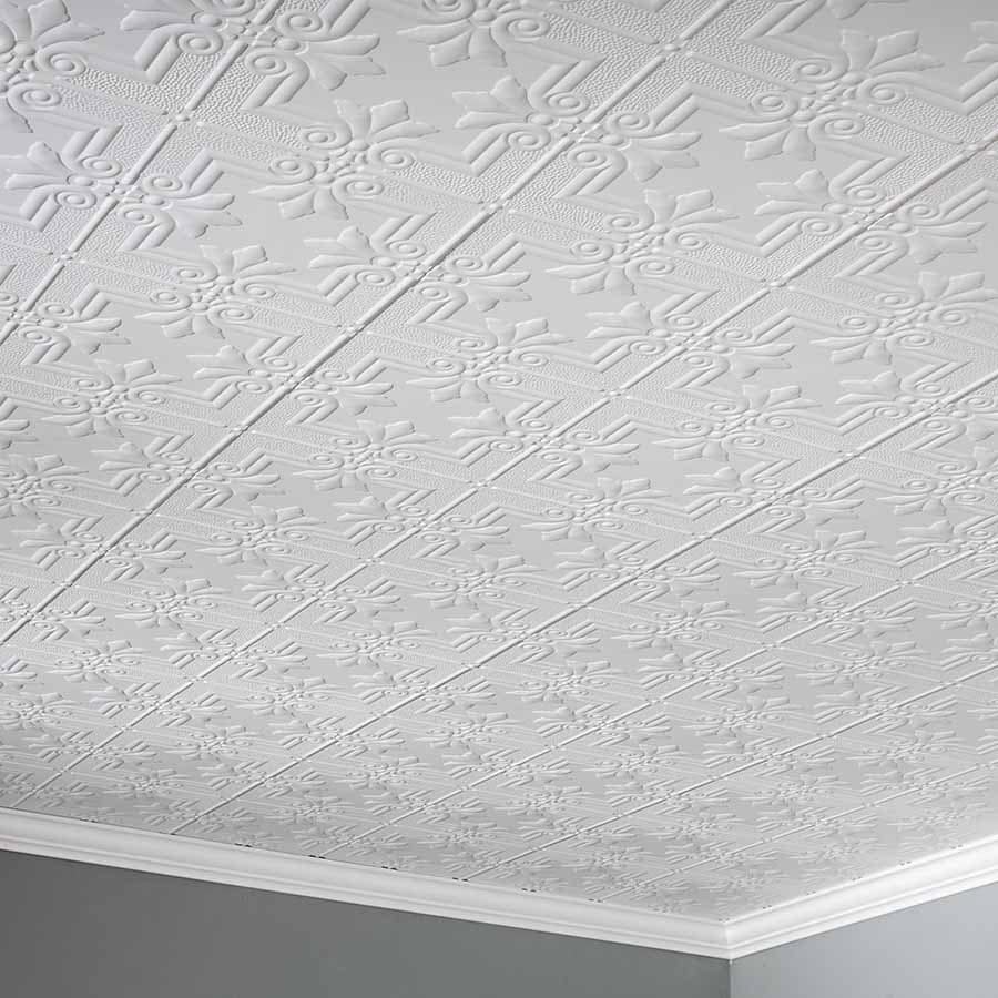 Fasade Ceiling Tile in Regalia 1 Fasade Ceiling Tile in Regalia