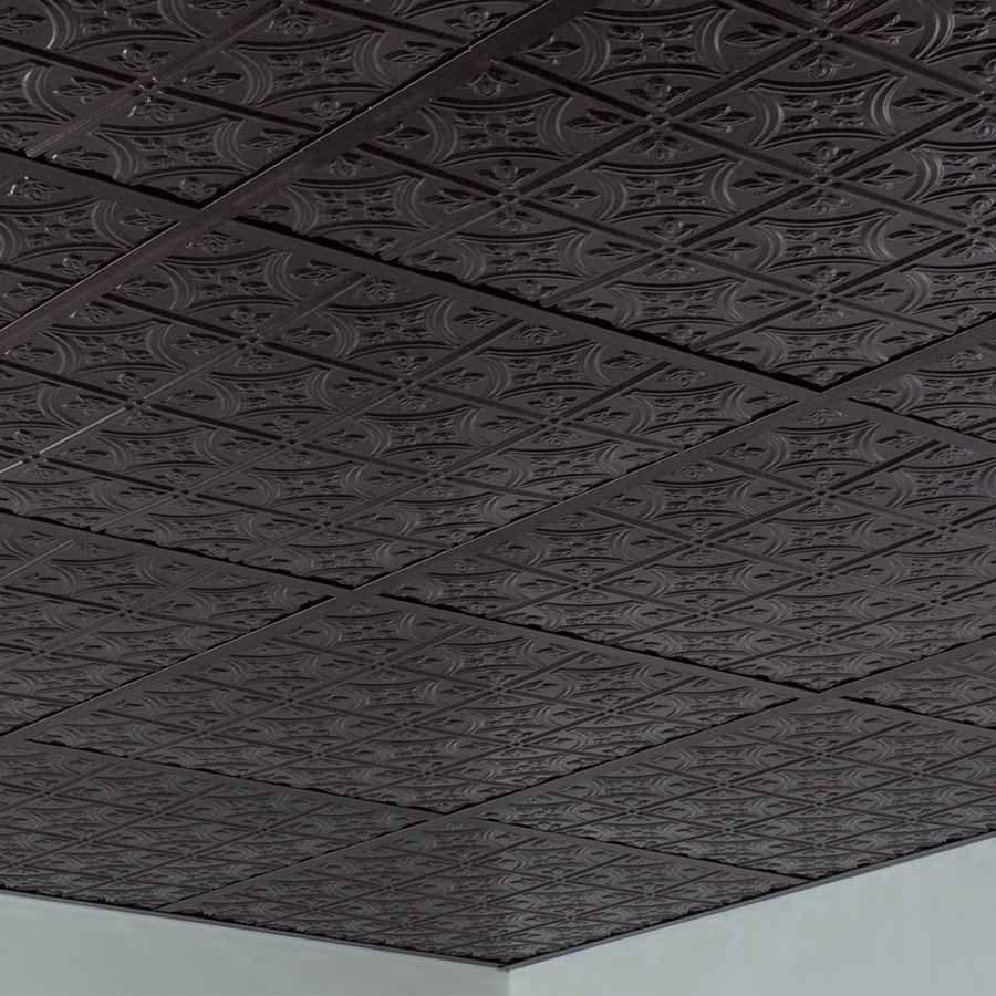 Fasade Ceiling Tile in Traditional 1