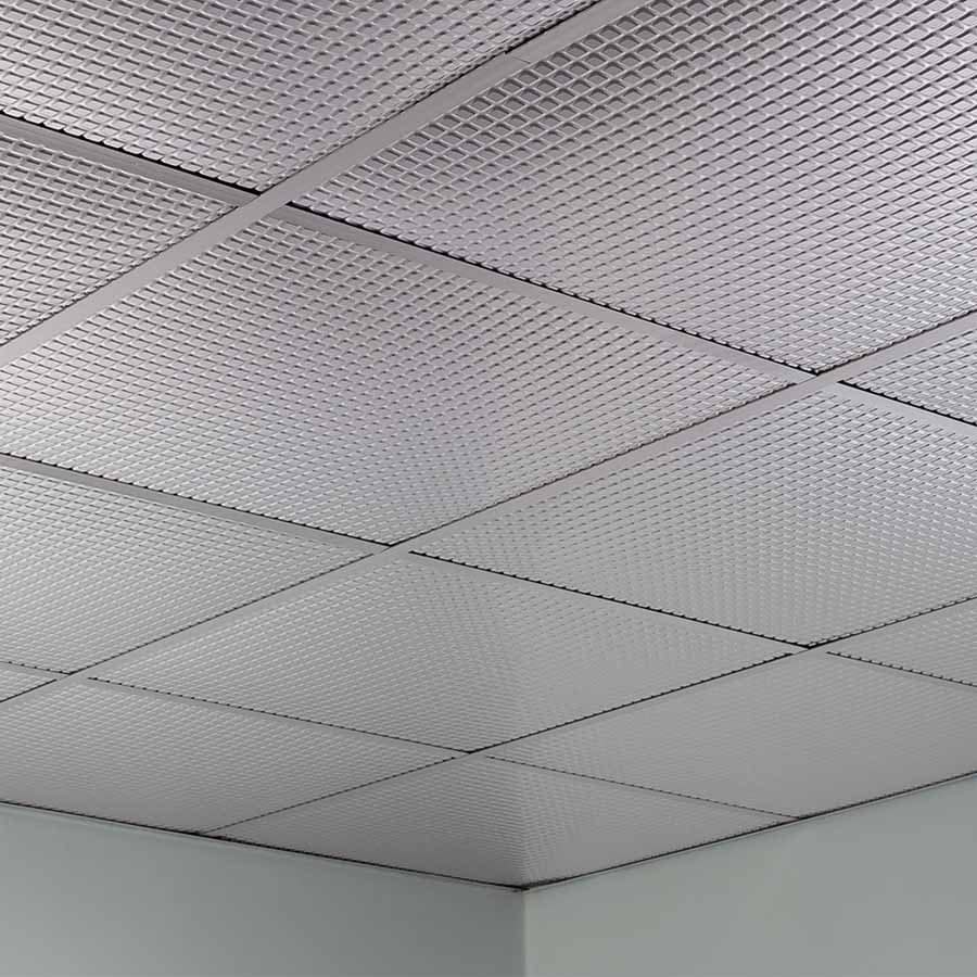 Fasade Ceiling Tile in Square