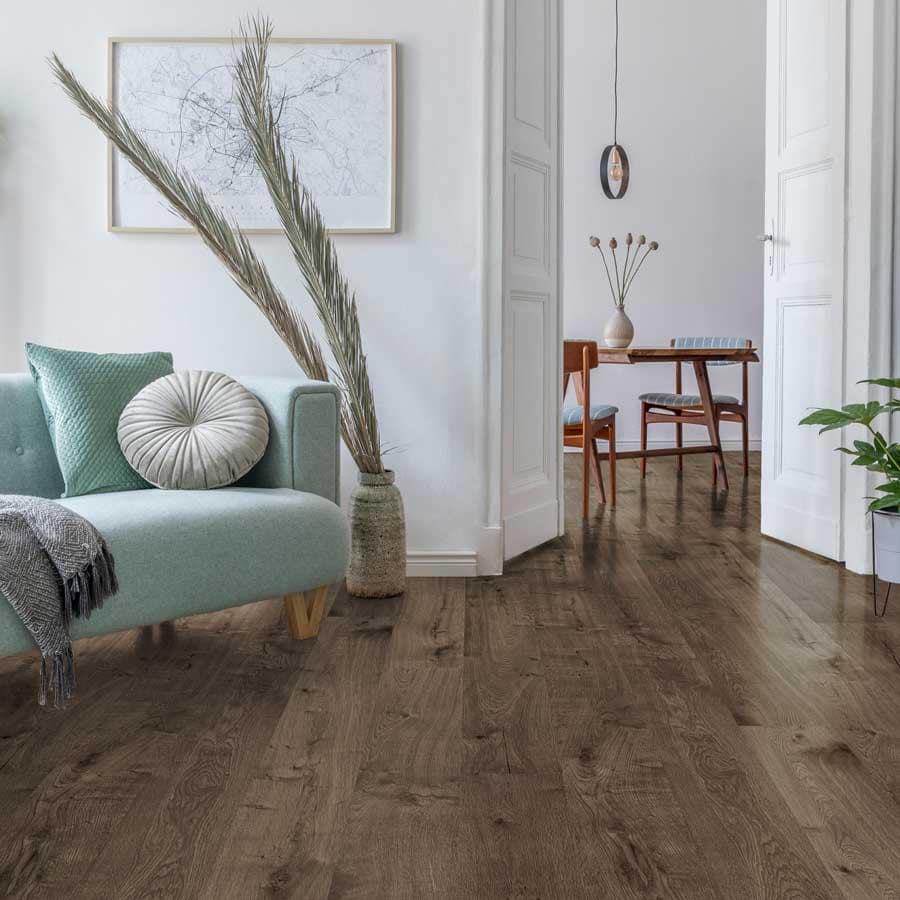 Savannah Oak - Dark Gray