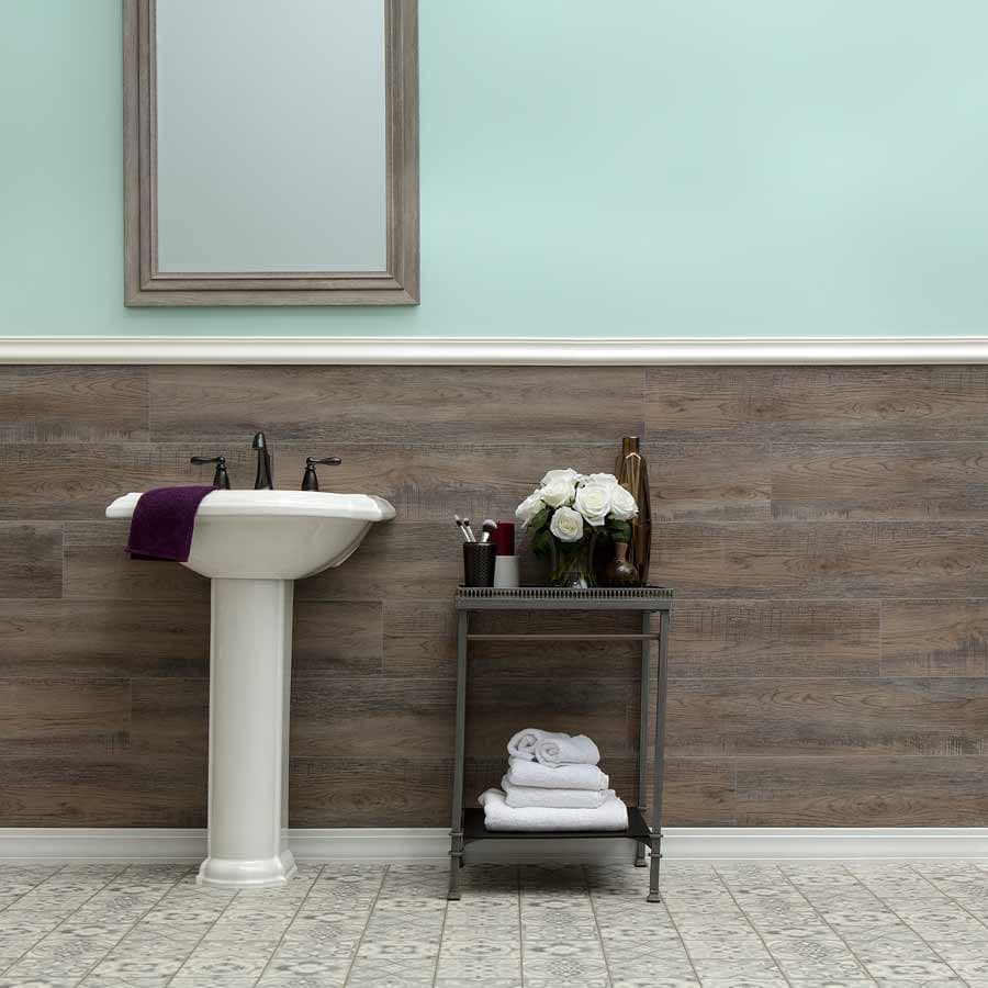 Palisade Wall Planks in Natural Oak