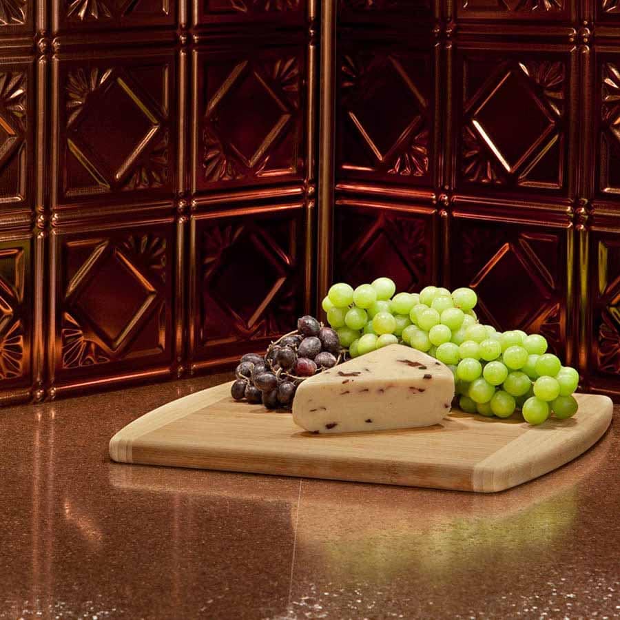 Fasade Backsplash - Traditional 4 in Oil-Rubbed Bronze