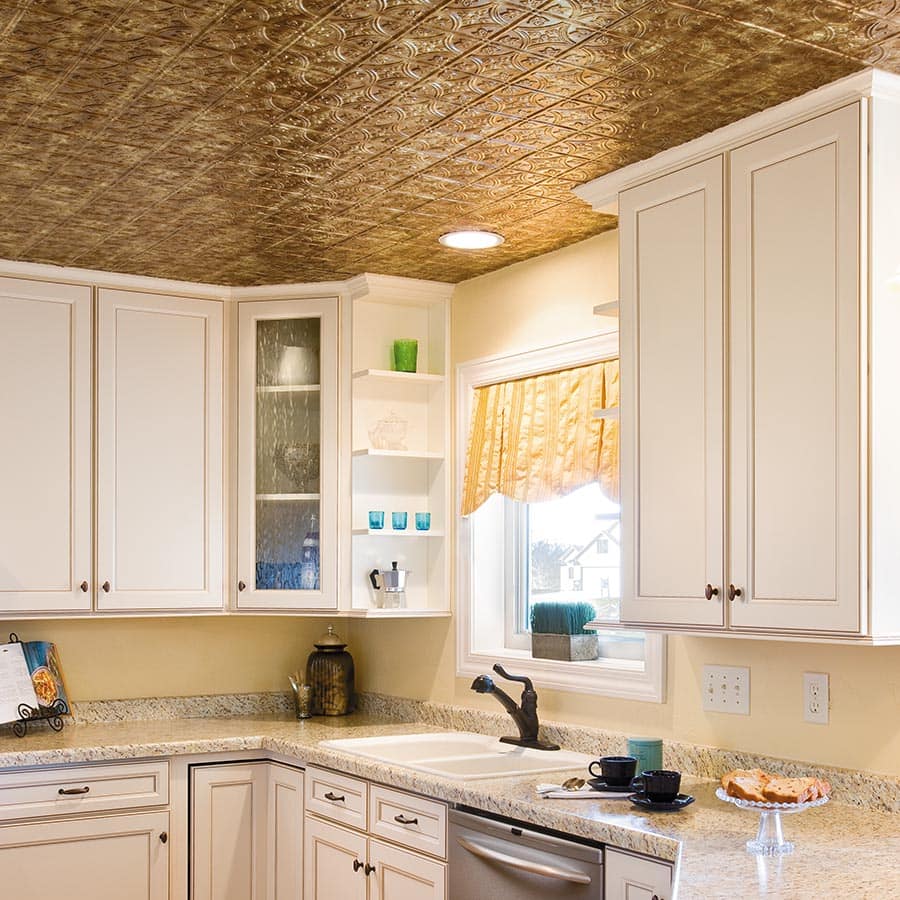 Traditional 1 ceiling in Bermuda Bronze