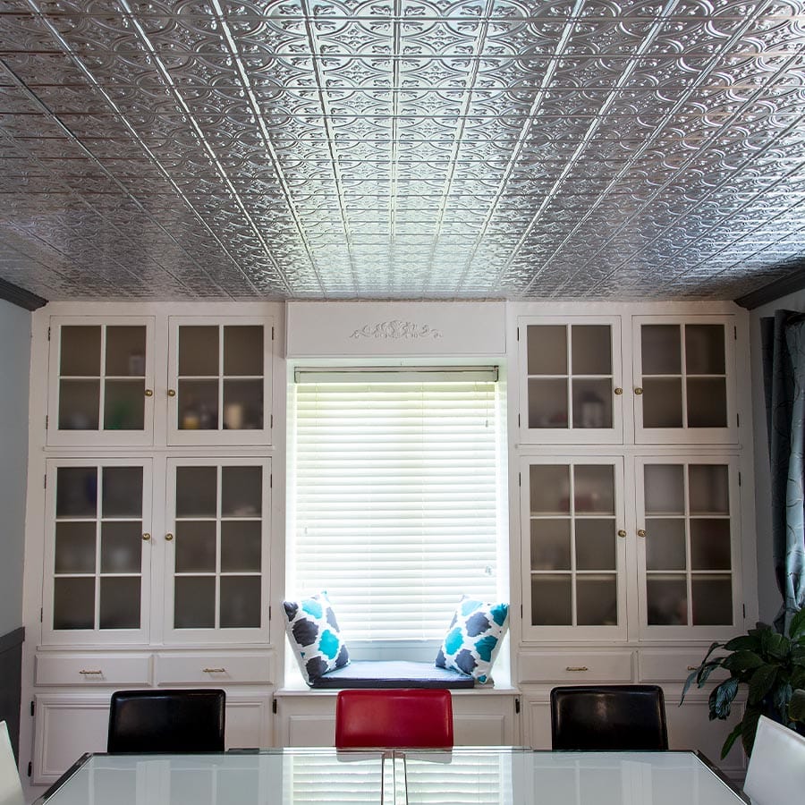 Traditional 1 ceiling in Brushed Aluminum