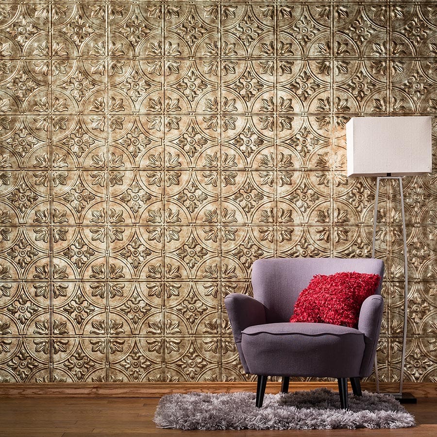 Traditional 2 wall panel in Bermuda Bronze